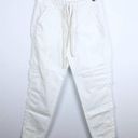 Lou & grey NWOT  White Neutral Tampered Cotton Drawstring Pants Size 4 Coastal Photo 0