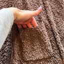 Pink Lily Long brown cardigan Photo 2