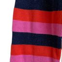 Tommy Hilfiger  Rainbow Striped-Sleeve Sweater V-Neck Pullover SZ M NWOT Photo 5