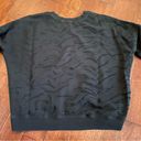 Z Supply  Black Sweatshirt Medium Photo 5