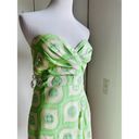 Tibi Vintage Y2K Dress  womens Size 4 Mini Geometric Print Fitted Mod Photo 5