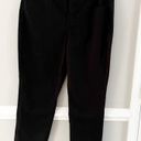 NYDJ  Margot Girlfriend High Rise Black Denim Jeans Size 8 Photo 2