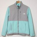 The North Face  Vintage Polar Fleece Sherpa Jacket Blue Green Small Medium Photo 0