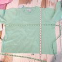 Hill House  The Cropped Sylvie Sweater Size Large Ocean Wave Merino Wool Photo 8
