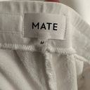 Mate the Label NWT  RARE White Organic Terry Classic Jogger - M Photo 3