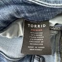 Torrid  Skinny Stretch Distressed Ankle Jeans Size 24 Photo 3