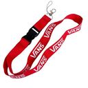 Vans  Spellout Red Lanyard Detachable Keychain Photo 0