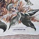 Liz Claiborne Vintage  1990 Tenth Anniversary Edition Leopard Square Scarf 31” Photo 1