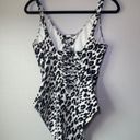 Bleu Rod Beattie  one piece cheetah lace up 12 Photo 3