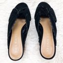 Jack Rogers  Holly Suede Mule Black size 6 Photo 2