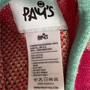 PAY'S | PPAAYYSS Boho Western Poncho "Caravan of Flight" Blue Pink Red One Size Size M Photo 11