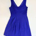 American Eagle Vintage  Outfitters Georgette Crepe Mini Dress - Royal Blue - 0 Photo 8