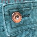 prAna  Dark Teal Blue Green Super Soft Boyfriend Jean Straight Leg 34 Waist Photo 1