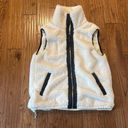 Abercrombie & Fitch  soft a&f Sherpa faux leather trim vest M Photo 10