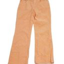 Ralph Lauren  Orange Artsy Funky Peasant Boho Kid Core Corduroy Pants Size 10 Photo 0