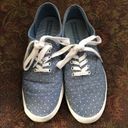 American Eagle Tennis Shoes |  | Chambray Polka dot | Size 10 Photo 3