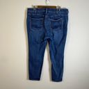 Silver Jeans  Plus Sz 22 Avery Skinny Crop Denim Jeans Capris Stretch Distressed Photo 8