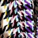 Chico's  Houndstooth Ruana Poncho Short Sleeve 100% Acrylic Multicolor One Size Photo 1