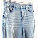 American Eagle  Outfitters Highest Rise 90's Distressed Boyfriend Jeans Blue 18R Photo 7