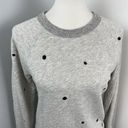 n:philanthropy NEW  Polka Dot Sweatshirt Heather Gray Small Photo 3