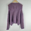 Elizabeth and James  Open Stich Chunky Knit Sweater Long Sleeve Size XL Photo 5