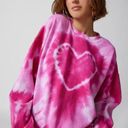 Urban Outfitters Renewal Remade Heart Tie dye Sweatshirt Photo 0