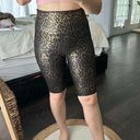 Spanx  Women’s Medium Leopard Biker Shorts Photo 0