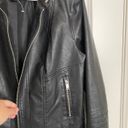 Bernardo Women’s B by  Black Faux Jacket - size L Photo 2