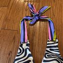 Trina Turk  zebra print vibrant one piece swimsuit size small Photo 8