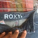 Roxy  3 Button Fly  Denim Mini Skirt Size 7 Photo 2