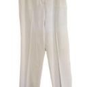 Investments Investment White Straight Leg Dress Pants Size 12 Photo 0