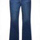 American Eagle  Outfitters Blue Ae Next Level Low-rise Kick Bootcut Jeans size 6 Photo 0