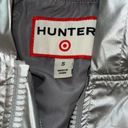 Hunter  Silver Hooded Bomber Jacket unisex - Size S Photo 1