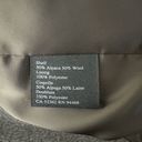 Hilary Radley  Coat Womens 4 Gray Alpaca Wool Pea Coat Neutral Minimalist Preppy Photo 7