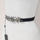 BCBGMAXAZRIA Stone Leaf Elasticized Waist Belt Photo 3