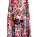 Her Destiny Women's Green Multicolored Floral Print Bohemian Maxi Skirt Sz Med Photo 0