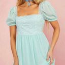 Dolls Kill Sugar Thrills X  Honeydew Pucker Babydoll Dress Photo 0