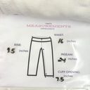 J.Jill  Women's Linen Blend Wide Leg Crop Pants White Size 8 Photo 8