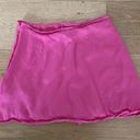 ZARA  Button Detail Skort in Bright Pink Photo 4