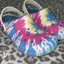 Crocs , women’s 9, tie dye Photo 0