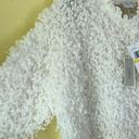 cupio Fancy Knit White frill Sweater M Photo 4