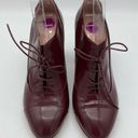 Kate Spade Patent Leather Wood Block Heel Oxfords Photo 1