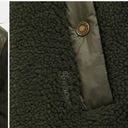 Barbour  Aspena High Pile Fleece Jacket in Olive Size 3X Photo 1