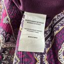 Ramy Brook  Saffron Mixed Print Silk Blouse Size Small Business Casual Photo 8