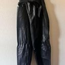 The Frankie Shop  Kate Faux Leather Black Trousers Size S Photo 0