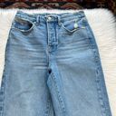 Good American  Blue Good Boy Twisted Slit Ankle Jeans Photo 2