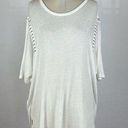 IRO  Jeans Mayssa Chain Link Tee in White Medium Photo 0