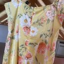 Forever 21 Yellow Floral MIDI Dress Photo 2