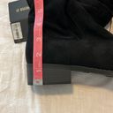 Forever 21 NWT  Faux Suede Over the Knee Boots Black Size 8 Photo 4