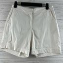 Peter Som  White High Rise White Shorts Size 6 Photo 0